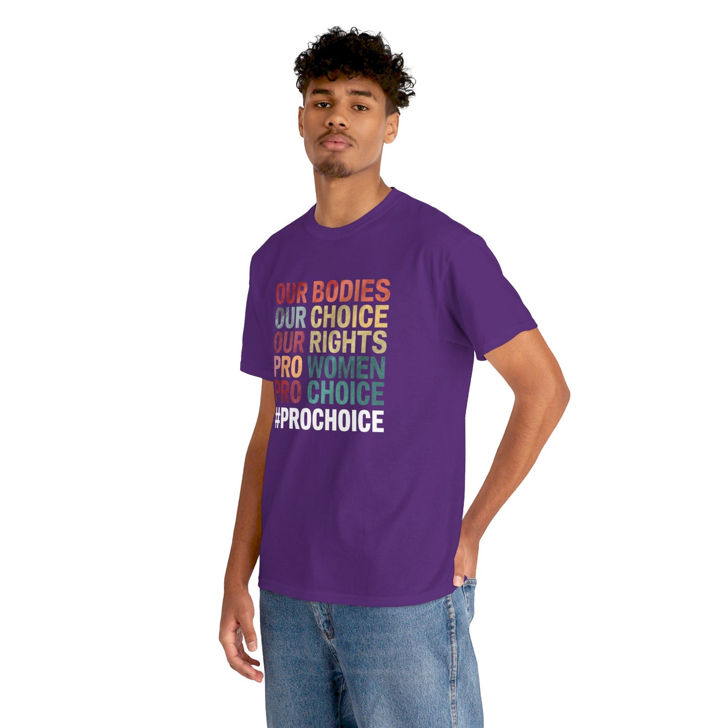 Our Bodies Women Heavy Cotton Tee