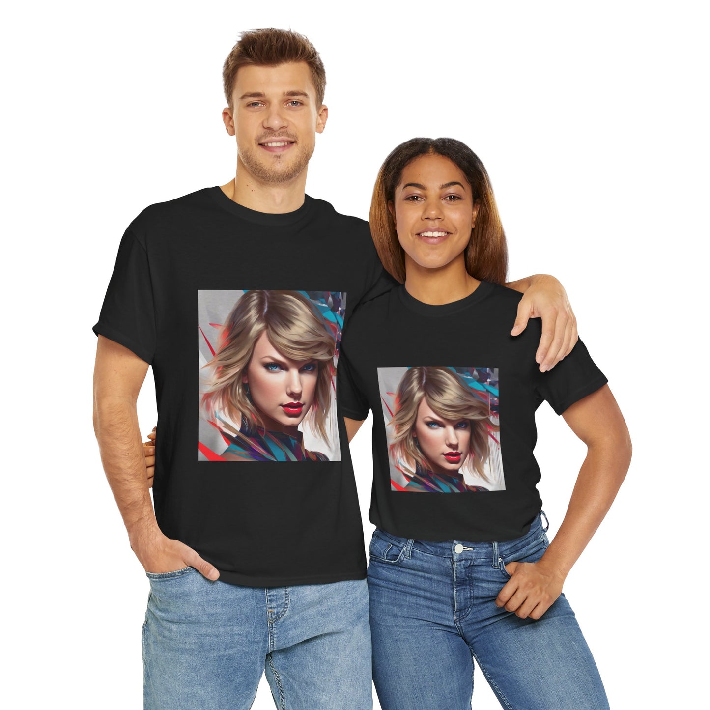 Taylor Swift T Shirt with Hearts