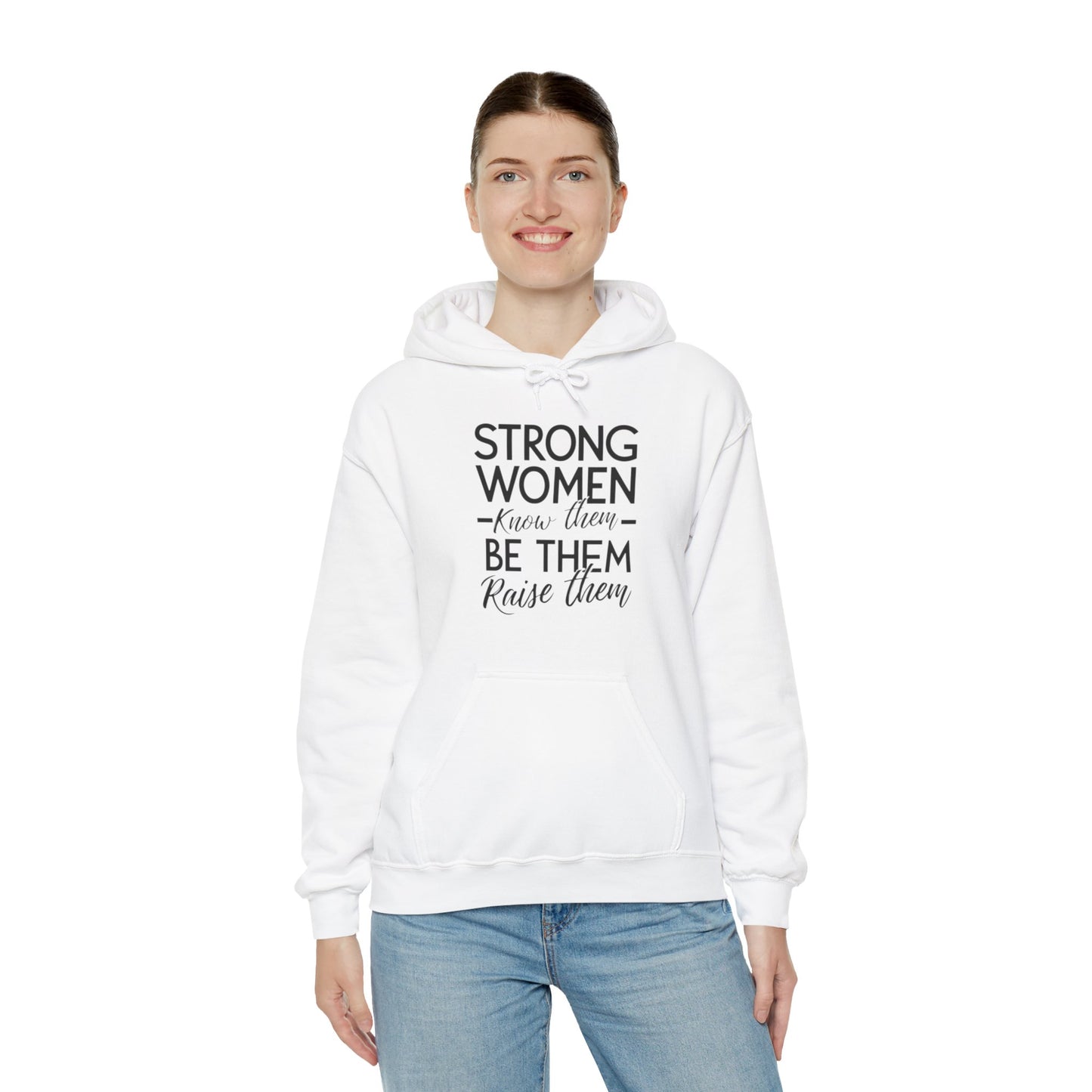 Strong Women Unisex Heavy Blend™ Hooded Sweatshirt