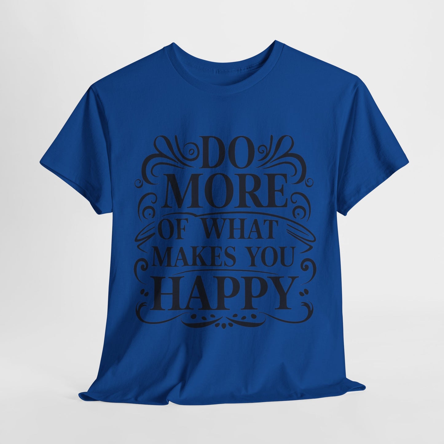 Do More Of What Printed T Shirt with Hearts