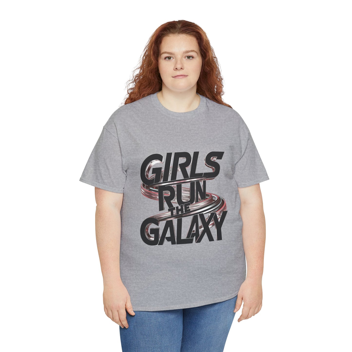 Girl Run The Galaxy T Shirt with Hearts