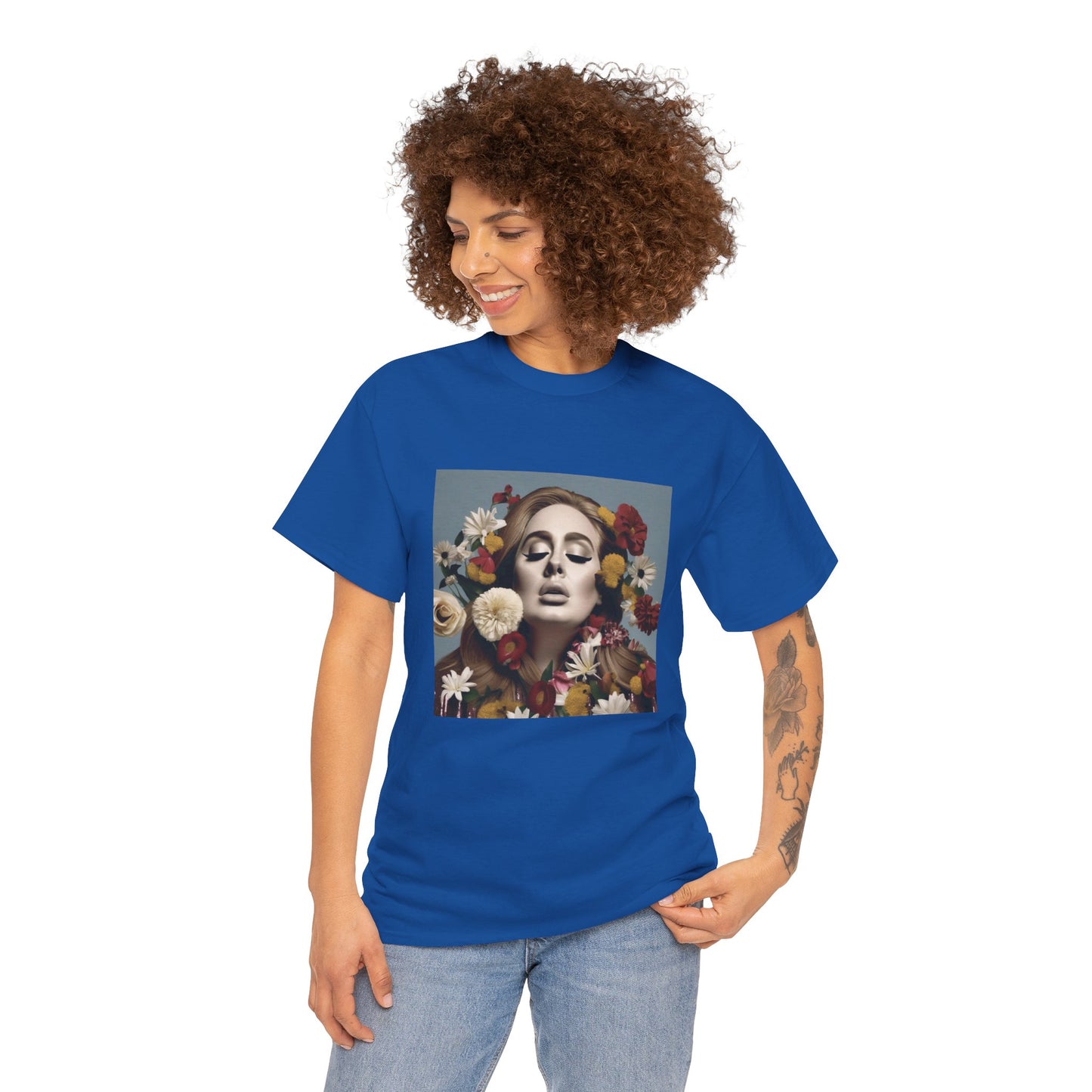 Adele T Shirt with Hearts