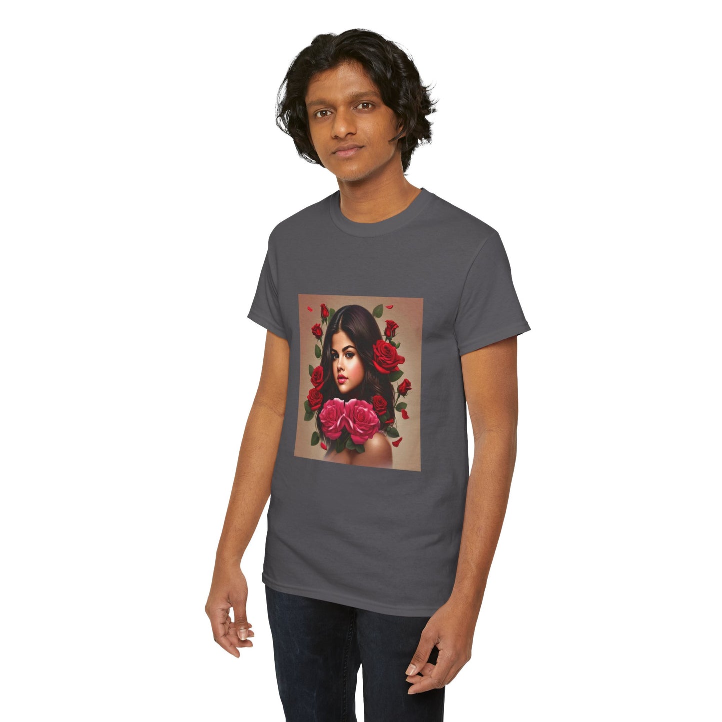Selena Gomez T Shirt with Hearts