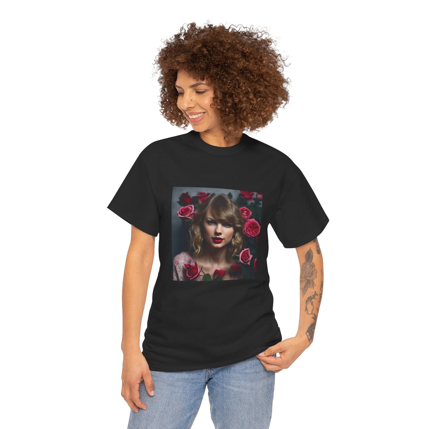 Taylor Swift T Shirt with Hearts