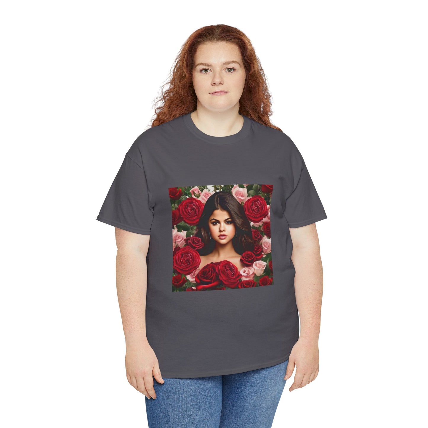 Selena Gomez T Shirt with Hearts