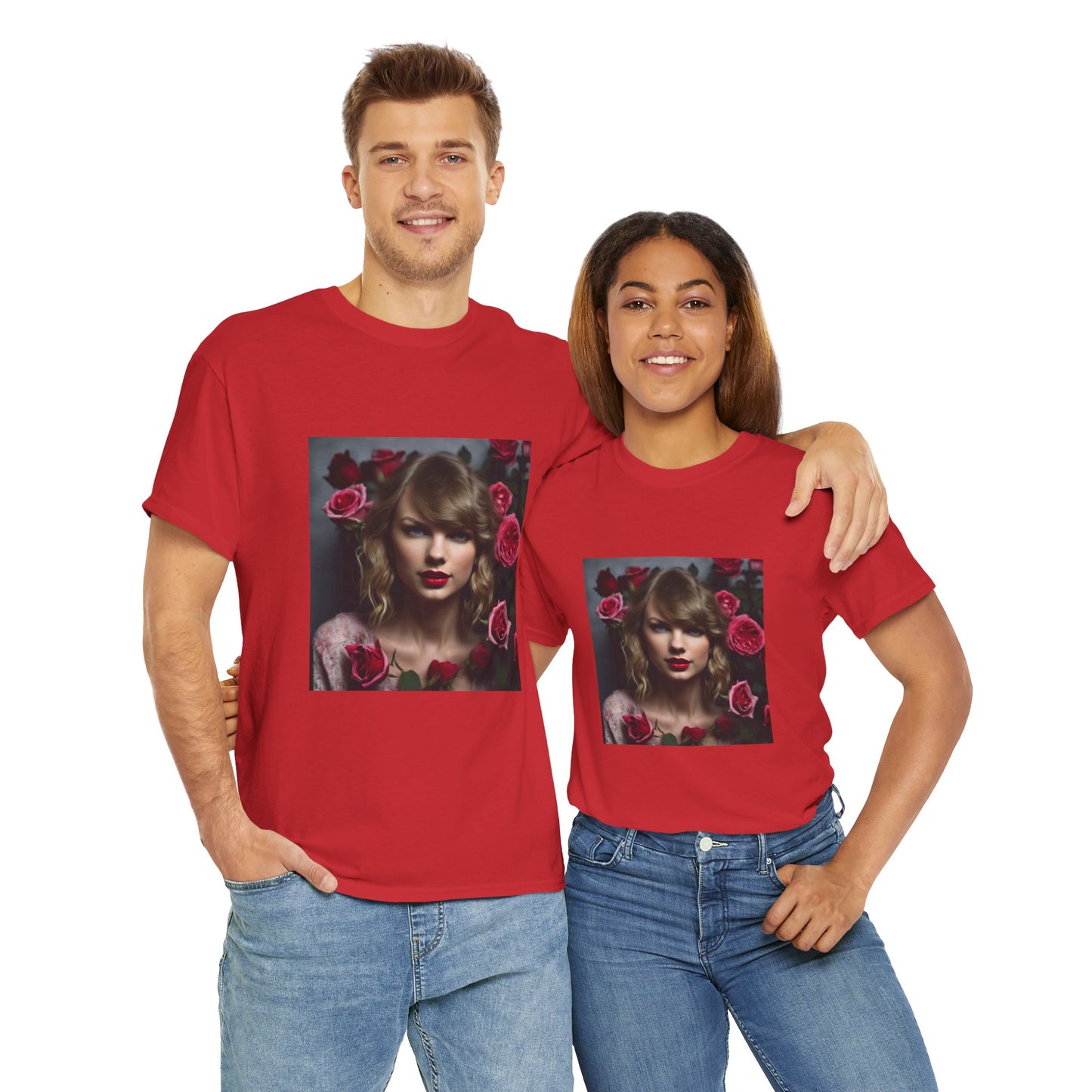 Taylor Swift T Shirt with Hearts