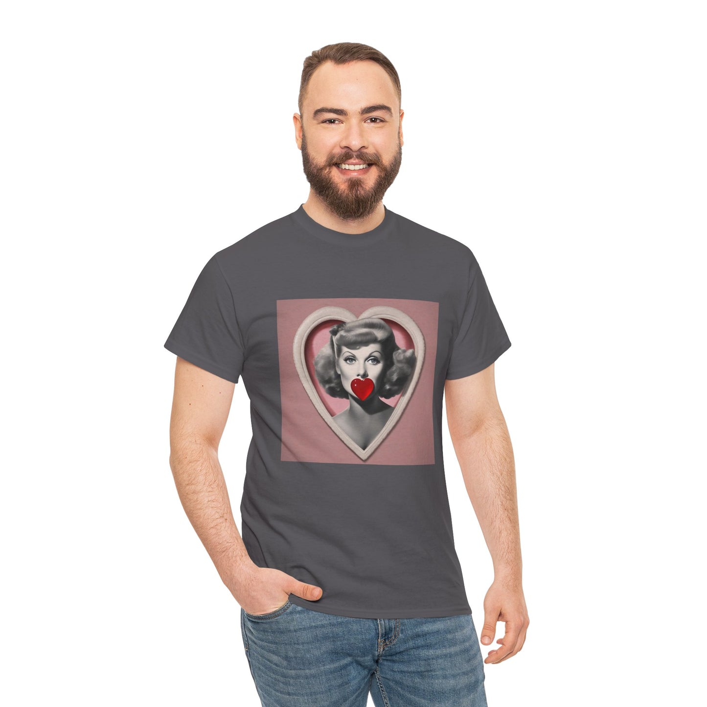 Miley Cyrus T Shirt with Hearts
