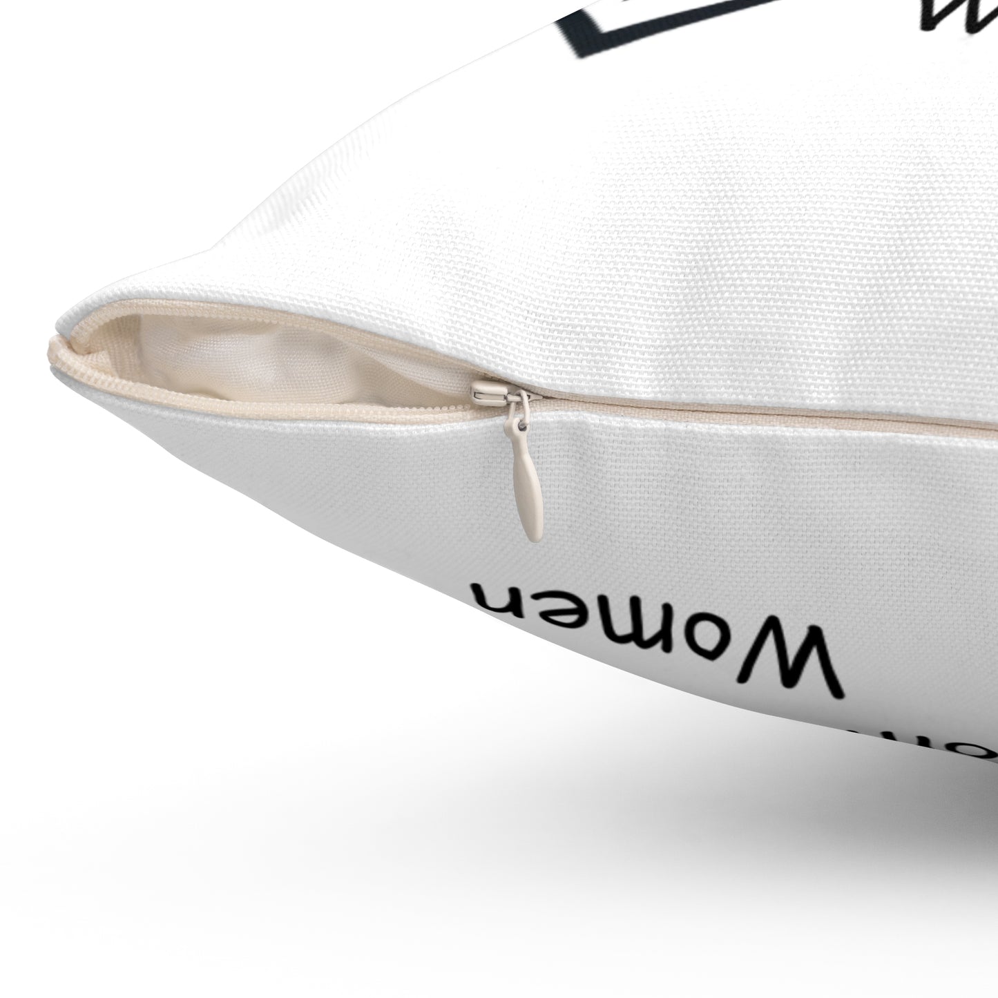 Empowered Spun Polyester Square Pillow