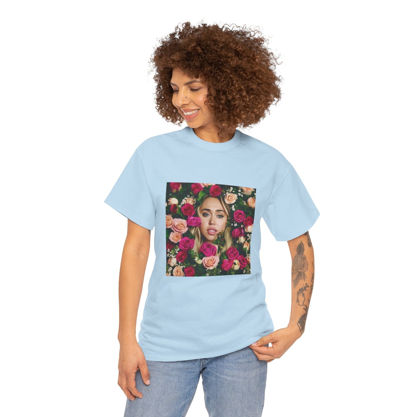 Beyonce T Shirt with Hearts