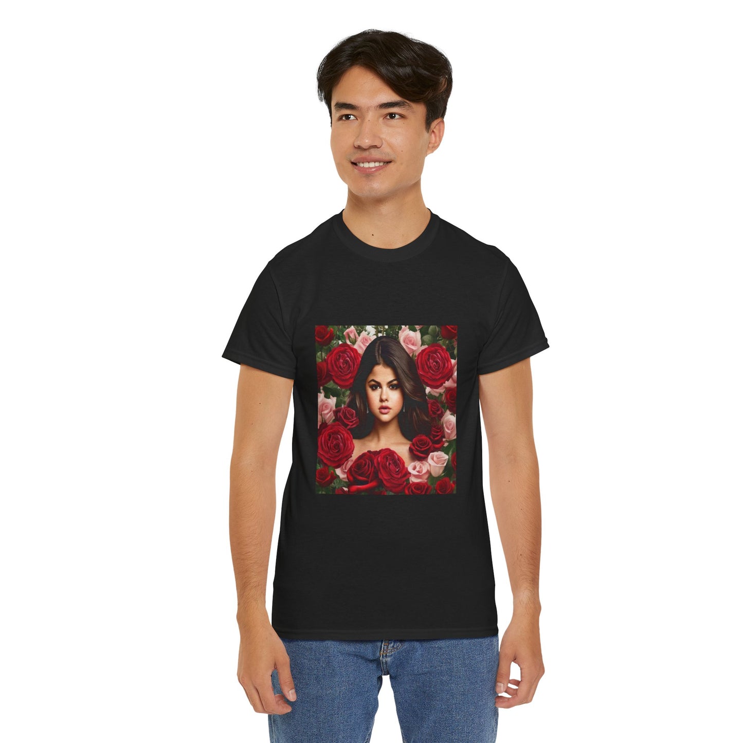 Selena Gomez T Shirt with Hearts
