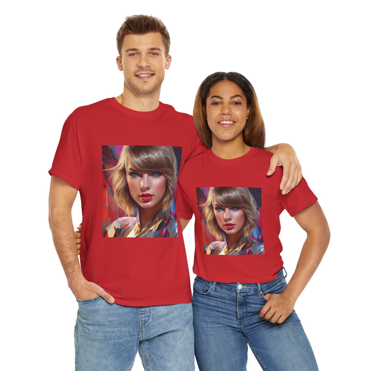 Taylor Swift T Shirt with Hearts