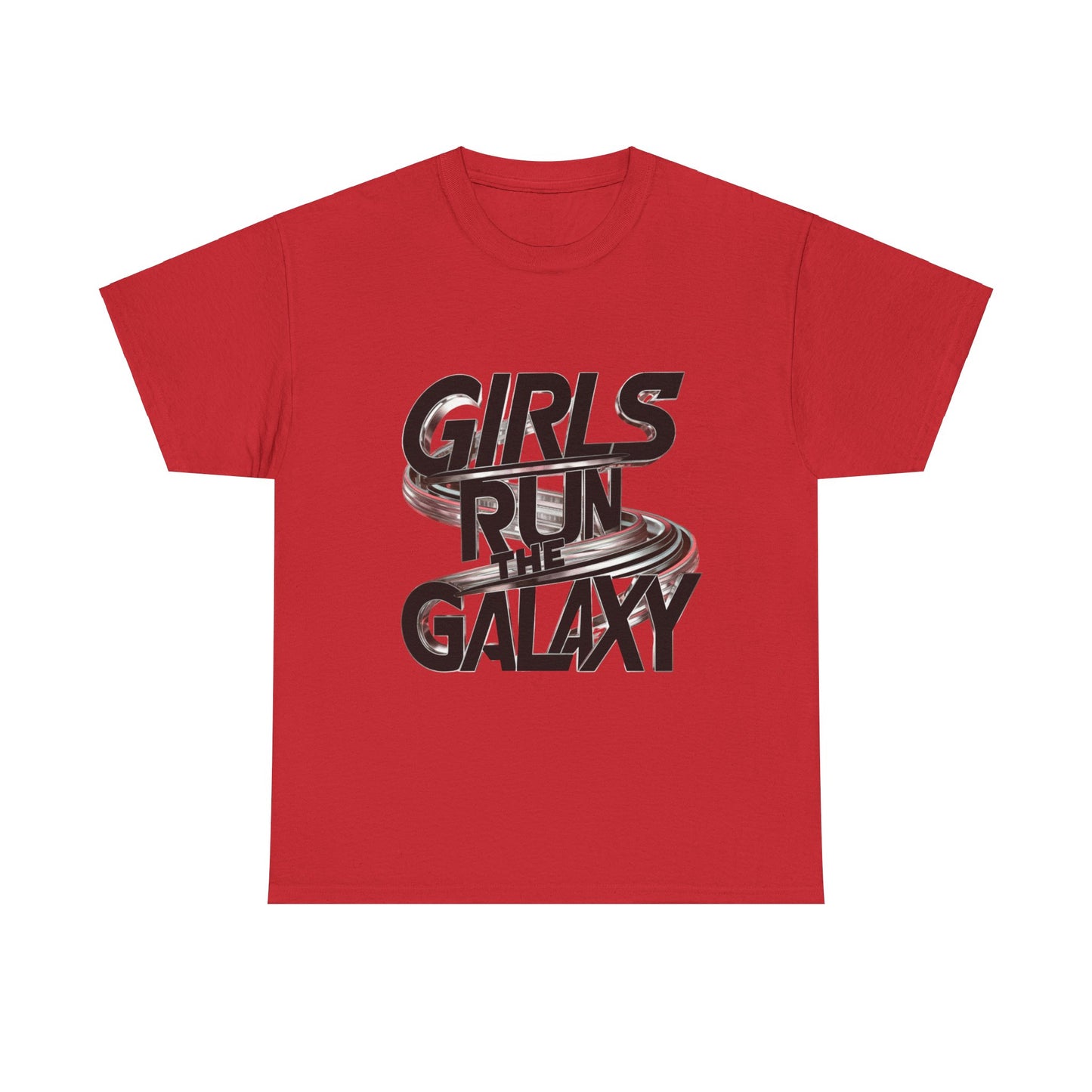 Girl Run The Galaxy T Shirt with Hearts