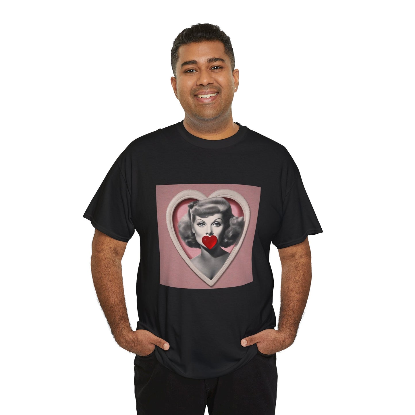 Miley Cyrus T Shirt with Hearts