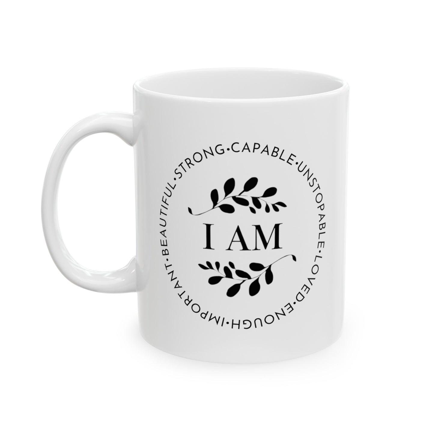 I AM Ceramic Mug, (11oz, 15oz)
