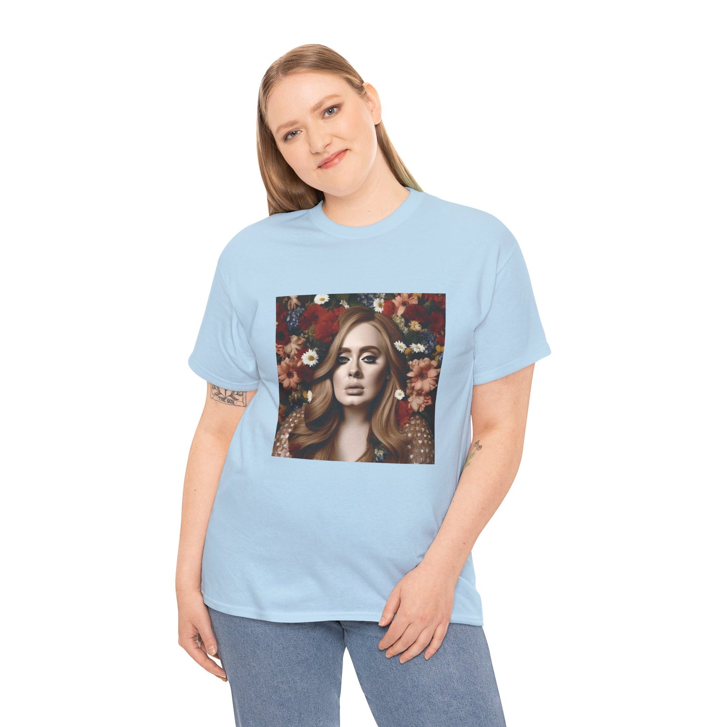 Adele T Shirt with Hearts
