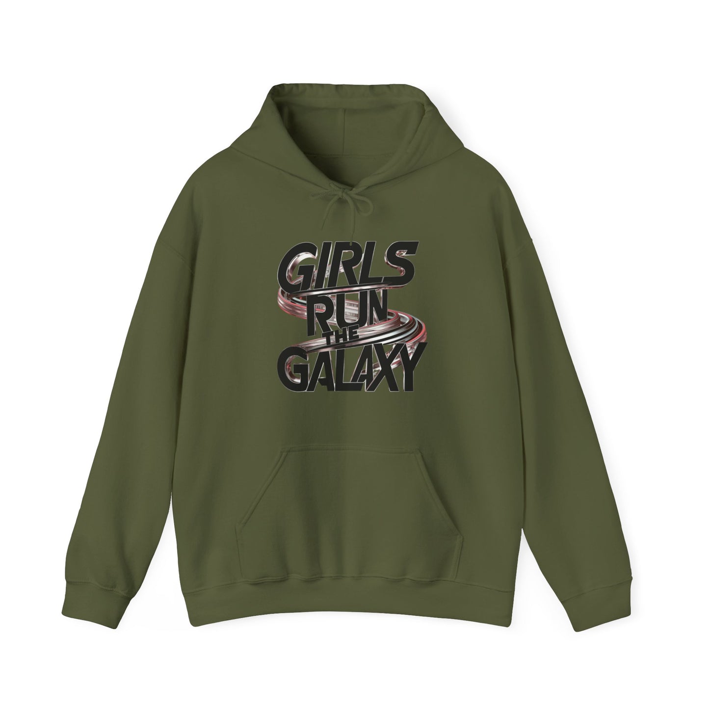 Girls Run Printed Unisex Heavy Blend™ Hooded Sweatshirt