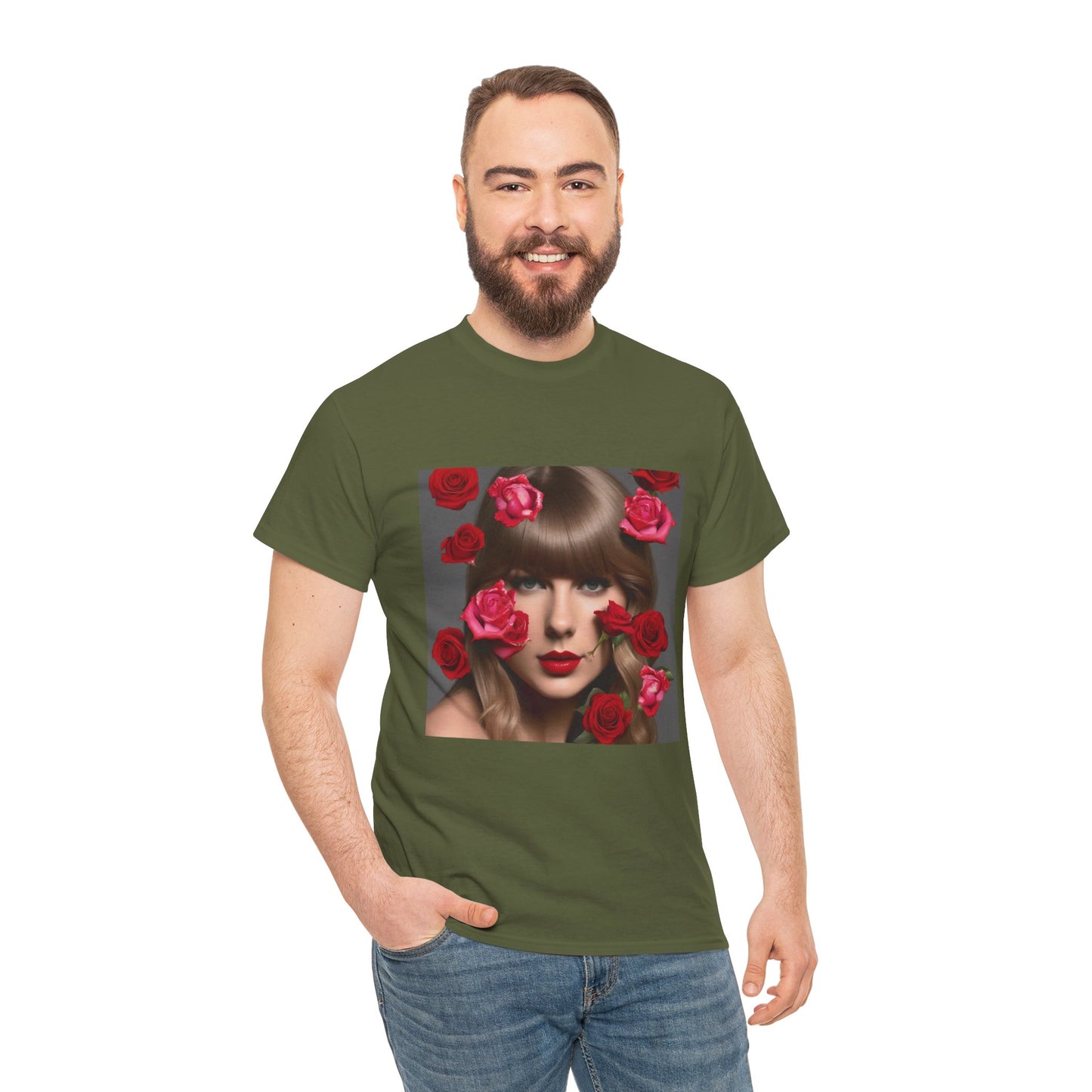 Taylor Swift T Shirt with Hearts