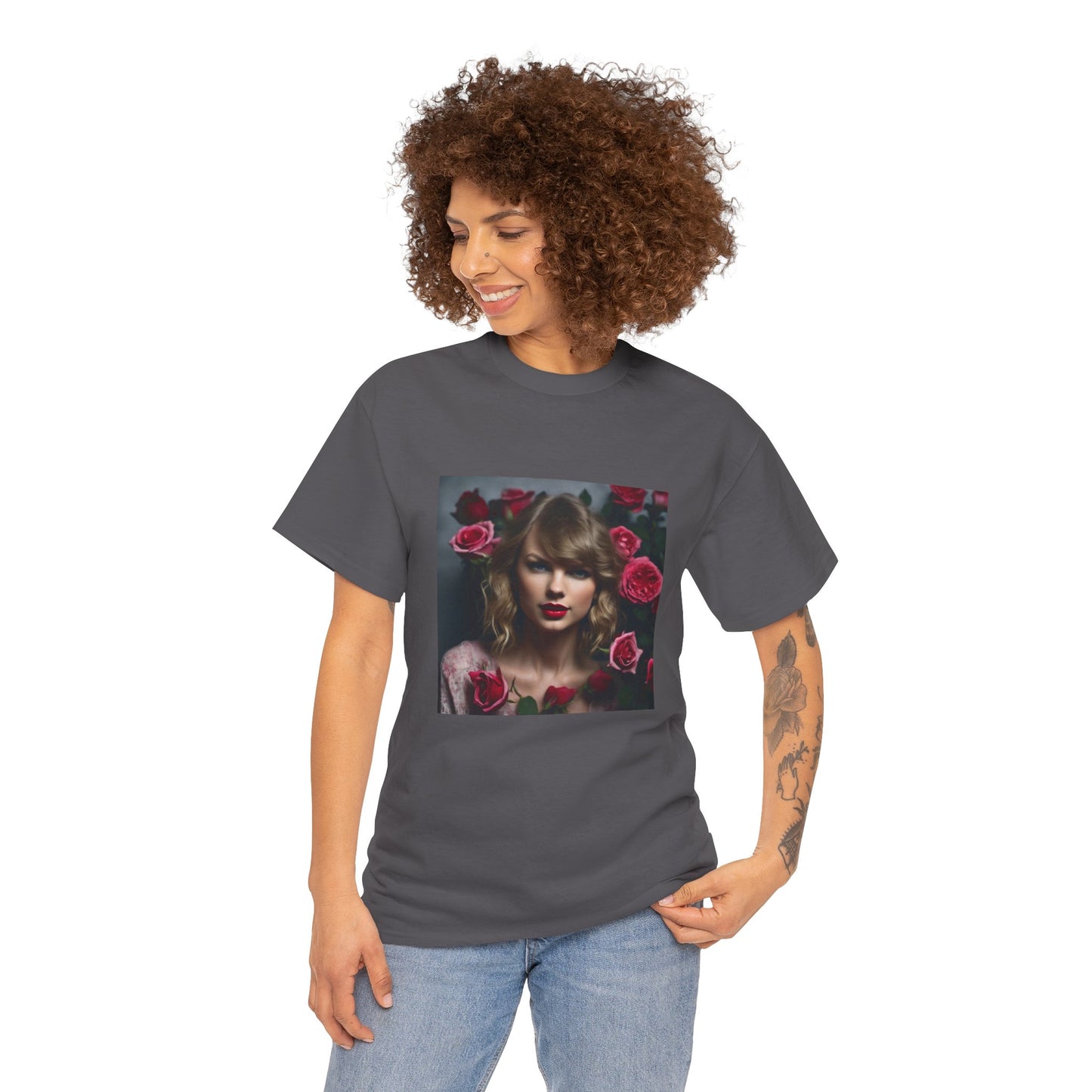 Taylor Swift T Shirt with Hearts