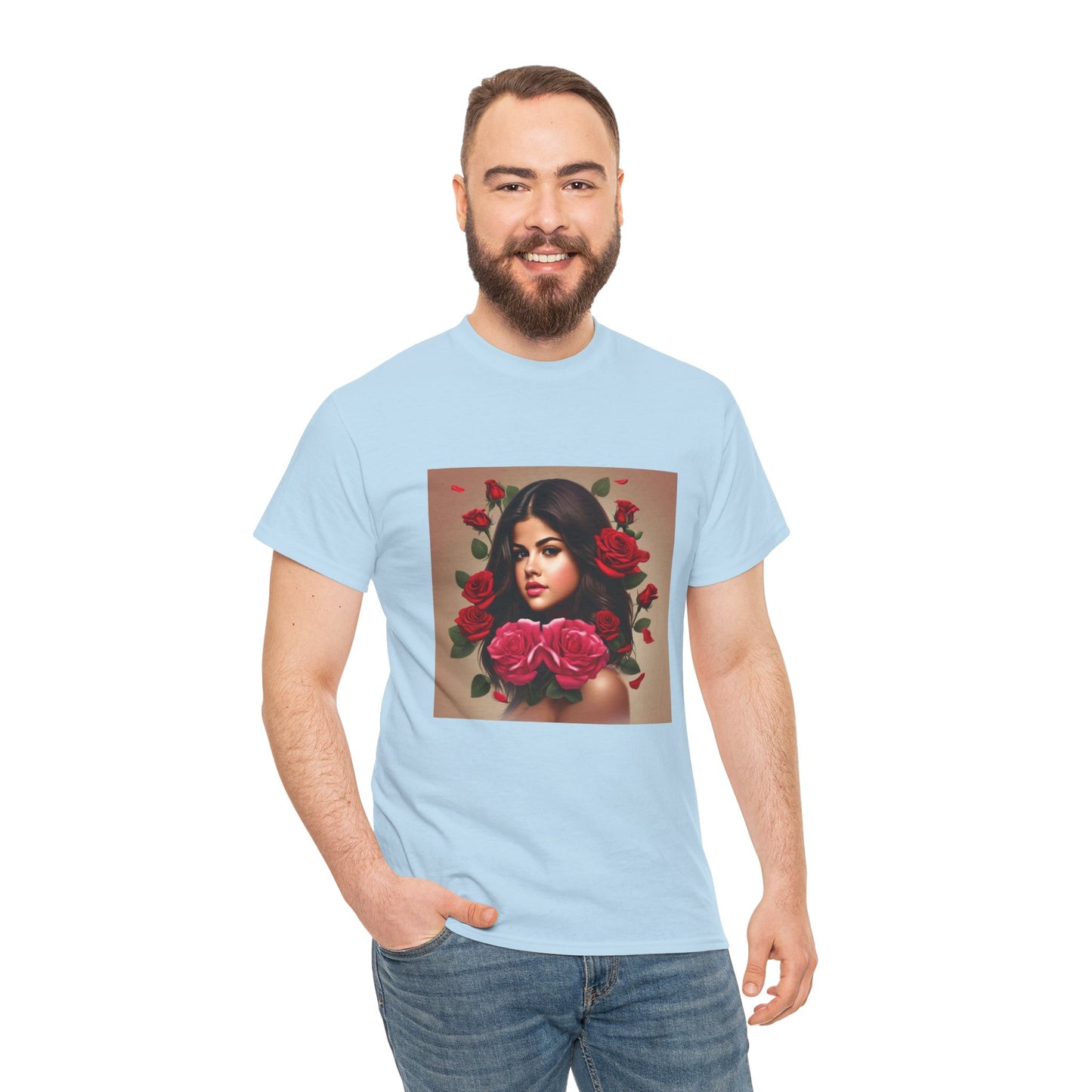 Selena Gomez T Shirt with Hearts