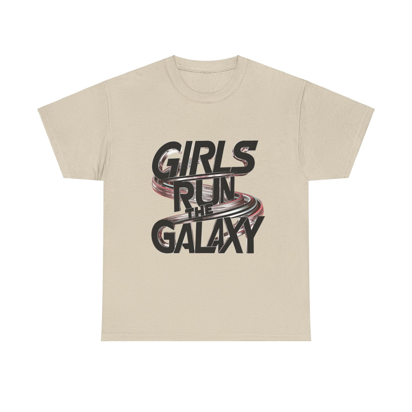 Girl Run The Galaxy T Shirt with Hearts