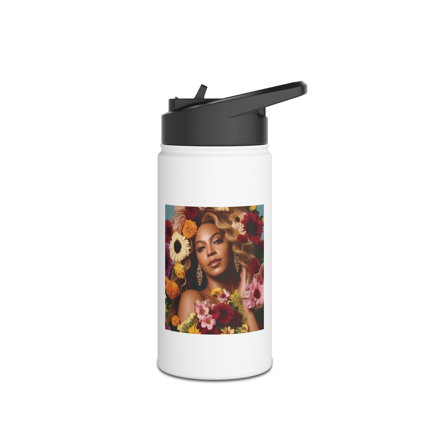 Women Stainless Steel Water Bottle, Standard Lid