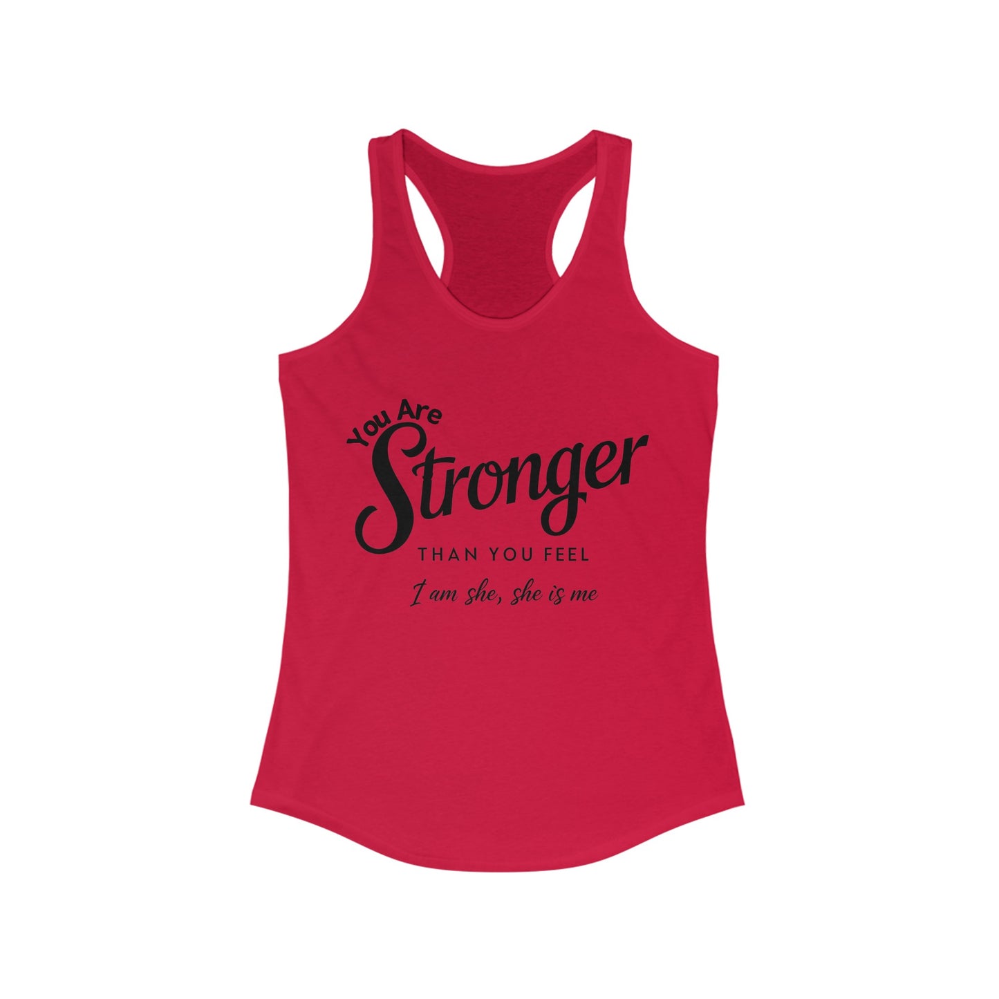 You Are Women's Ideal Racerback Tank