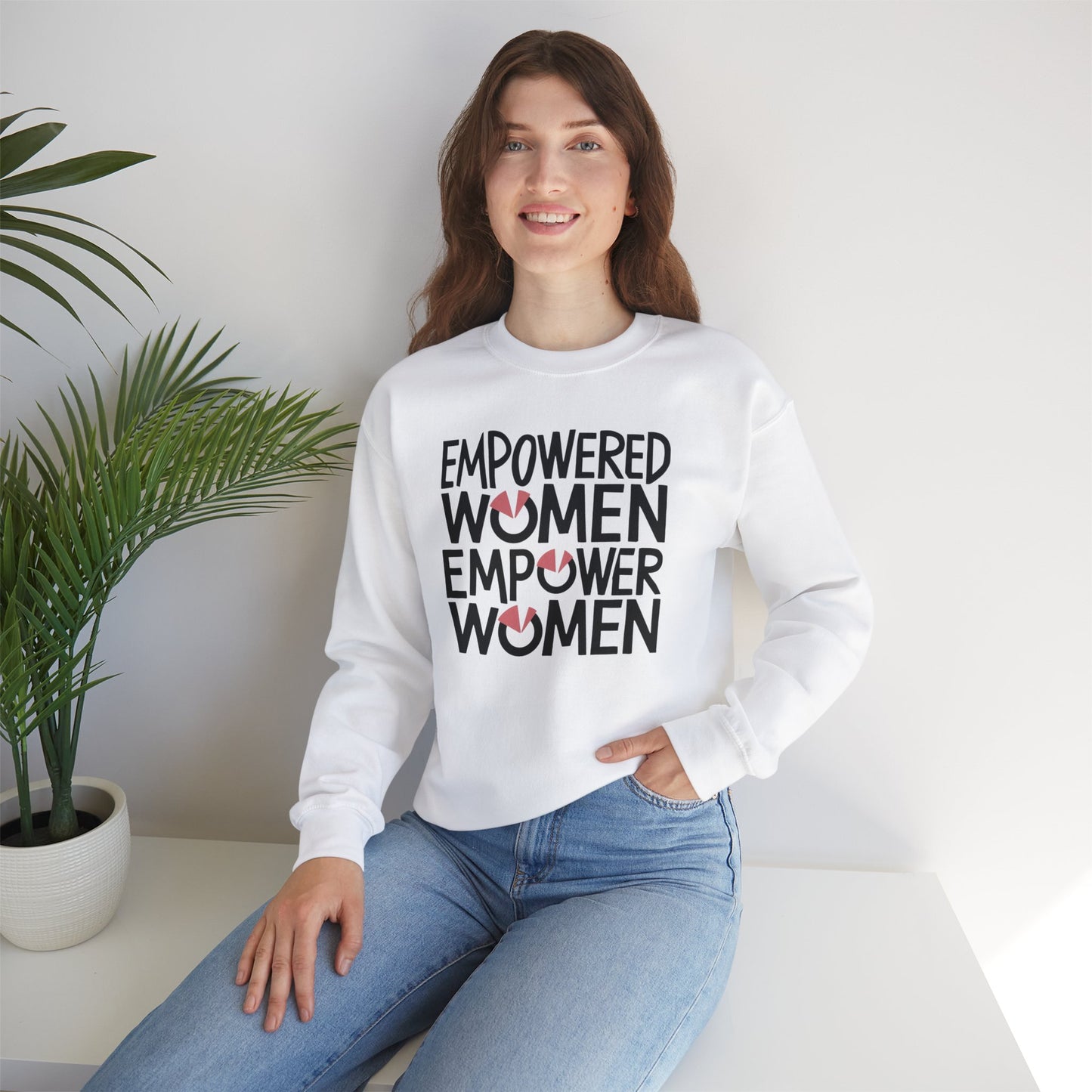 Empowered Women Empower Women Unisex Heavy Blend™ Crewneck Sweatshirt